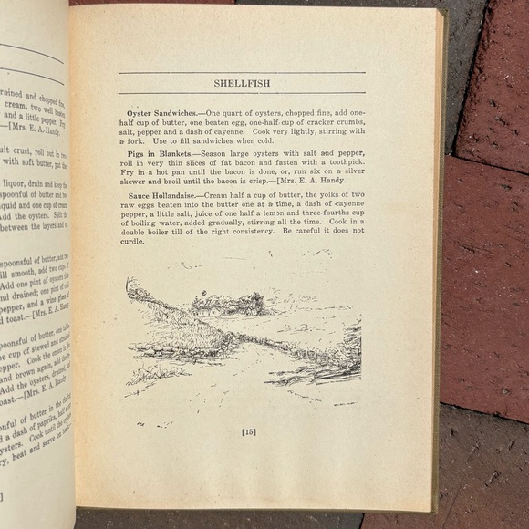 1916 What We Cook on Cape Cod Old Fashioned Seafood Recipes Chowder Cookbook - Picture 8 of 13